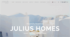 Desktop Screenshot of juliushomes.com